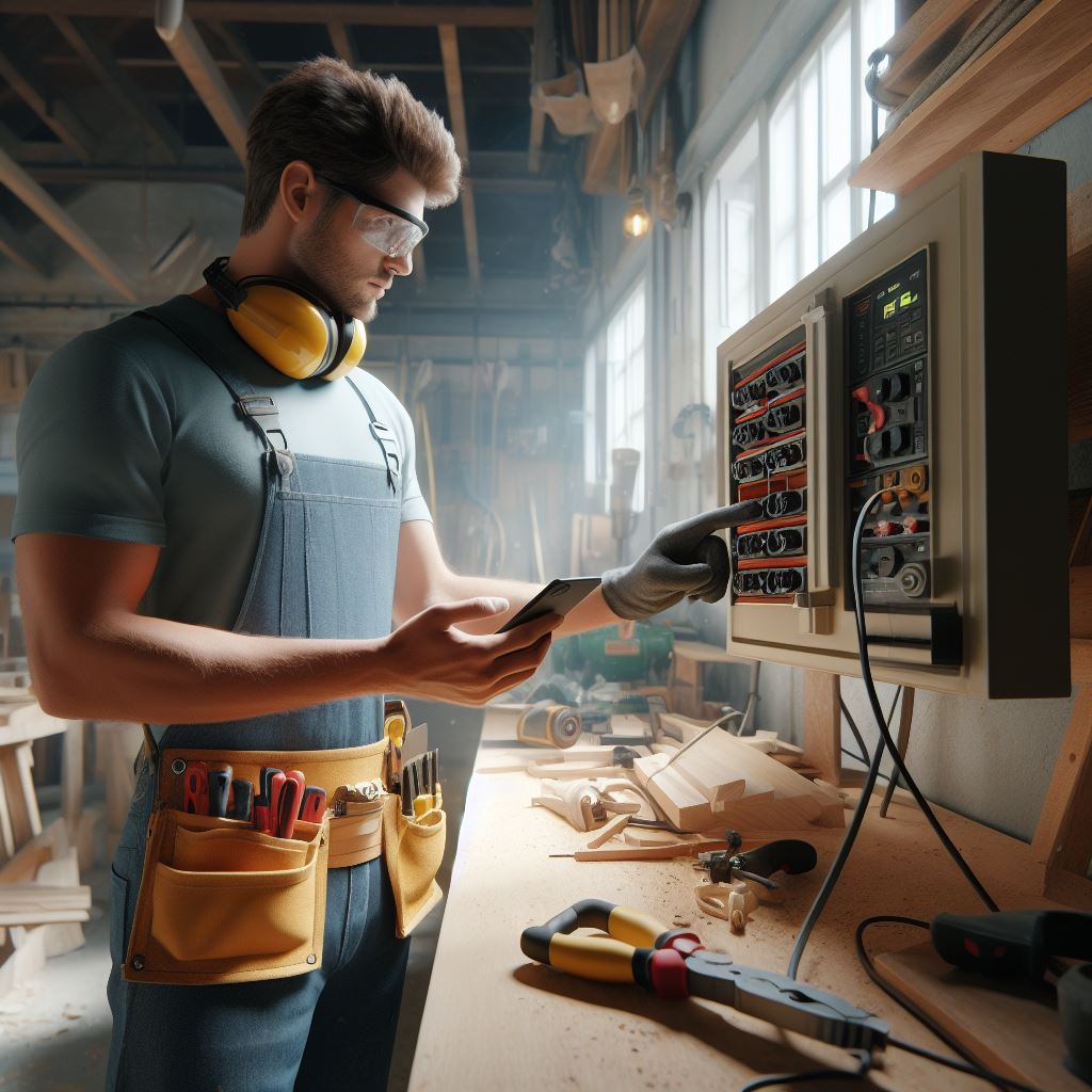 electrical safety woodworking shop