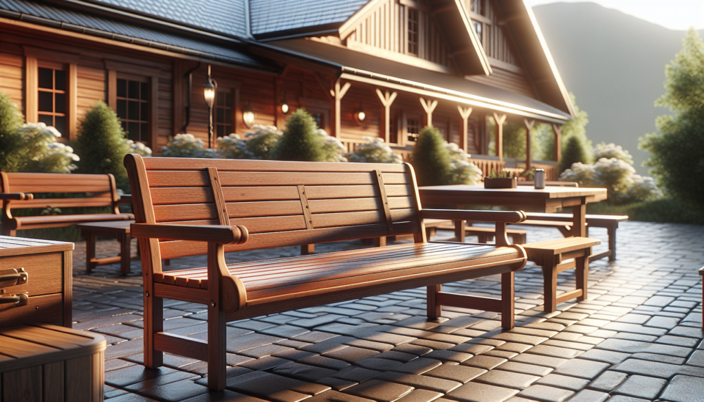 Outdoor Wooden Bench