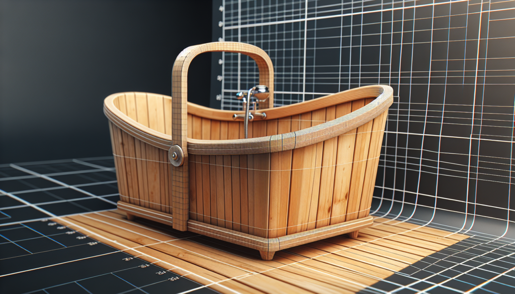 Wooden Bathtub Caddy