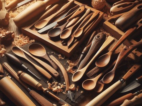 wooden spoon carving