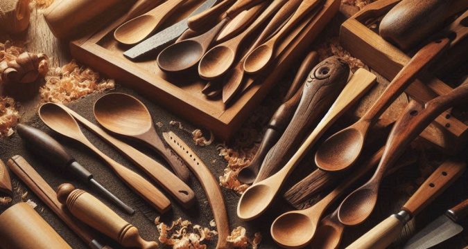 wooden spoon carving